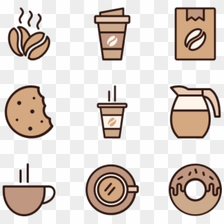 Coffee - Coffee Bean Illustration Png, Transparent Png