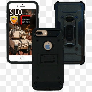 Iphone 8 Plus/7plus/6plus/6s Plus Mm Silo Rugged Case - Iphone, HD Png Download