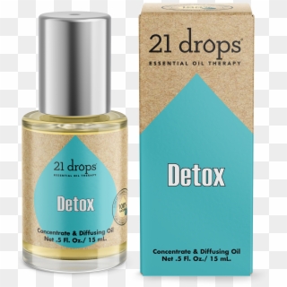 21 Drops Detox Essential Oil Aromatherapy Concentrate, HD Png Download