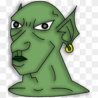 Orc Portrait Shaded 0 - Clip Art, HD Png Download