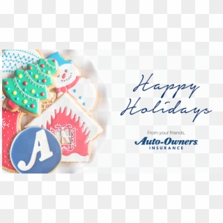 #christmascookies #happyholidayspic - Twitter - Com/szcqihbt2t - Auto-owners Insurance, HD Png Download