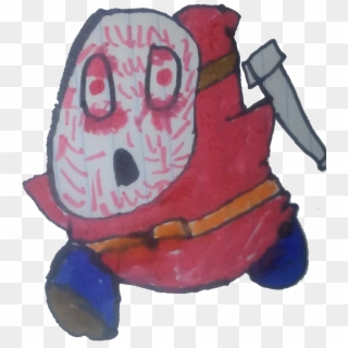 So Here's A Sprite Sheet/png Pic Of Pocessed Shy Guy - Painting, Transparent Png