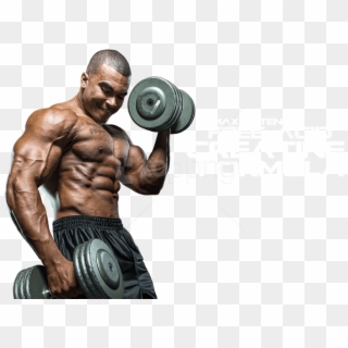 Free Png Muscle Man Png Images Transparent - Bodybuilder Workout Png, Png Download