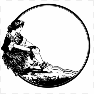 This Free Icons Png Design Of Vintage Hula Circle, Transparent Png