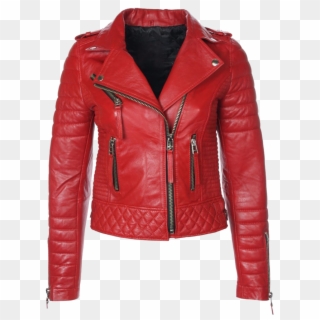 Red Leather Jacket Png Pic - Boda Skins Red Kay Michaels, Transparent Png
