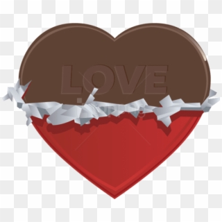 Free Png Chocko Heart Png - Corazones De Chocolate Png, Transparent Png
