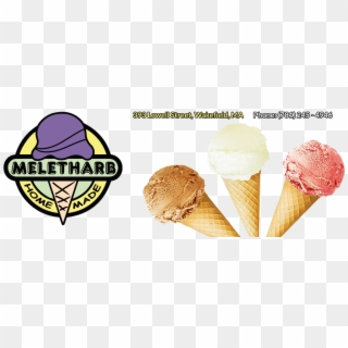 Meletharb Homemade Ice Cream - Meletharbs Ice Cream, HD Png Download