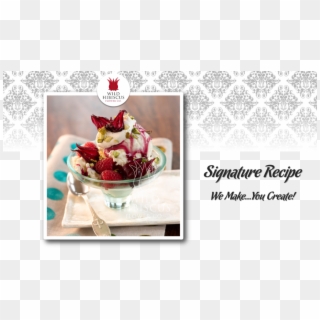 Wild Hibiscus Ice Cream Sundae - Hibiscus Flower Syrup, HD Png Download