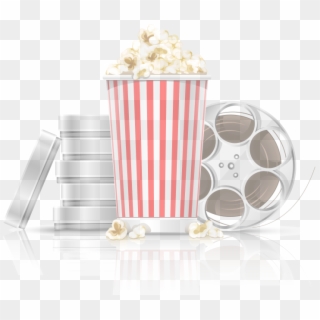 Cinema Popcorn Png, Transparent Png