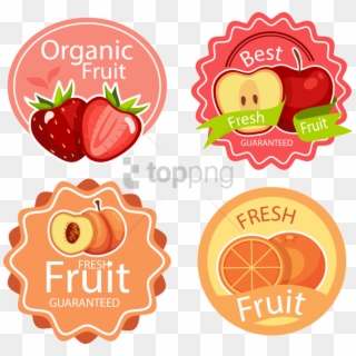 Free Png Download Fruit Sticker Png Images Background - Fruit Sticker Png, Transparent Png