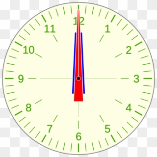 Reloj H 12 - Clock 12 00 Png, Transparent Png