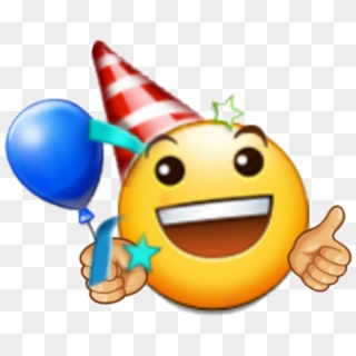 Happy Birthday Smiley Png, Transparent Png