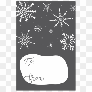 Gt Snowflakes Tags Little - Illustration, HD Png Download