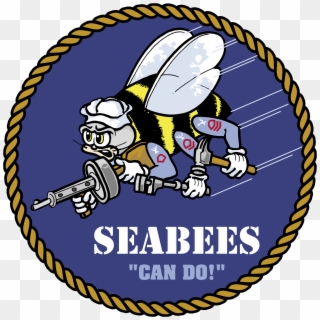 2000px Usn Seabees Insignia - Navy Seabee, HD Png Download