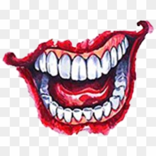 Free Png Download Joker Smile Hand Tattoo Png Images - Suicide Squad Joker Tattoo Png, Transparent Png