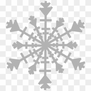 Snowflake Clipart Single Snowflake - Snow Crystal Png Transparent, Png Download