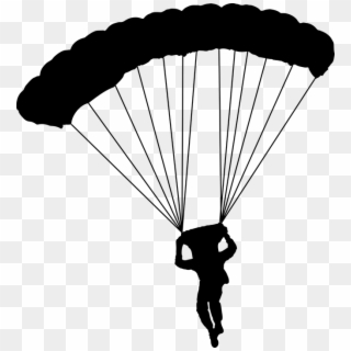 Parachute Free Png Image - Sky Diver Clip Art, Transparent Png