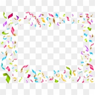 Free Png Download Confetti Birthday Party Decoration - Transparent Clip Art Confetti, Png Download