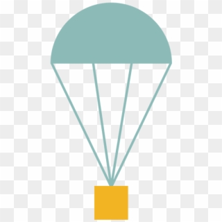 Parachute Model - Graphic Design, HD Png Download