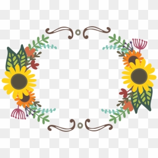 I've Uploaded The Digital Clip Art Individually For - Transparent Fall Floral Wreath Clip Art, HD Png Download