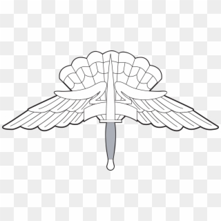 Military Freefall Parachutist Badge, HD Png Download