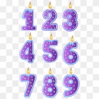 Birthday Candles Transparent Free Images Toppng Png, Png Download