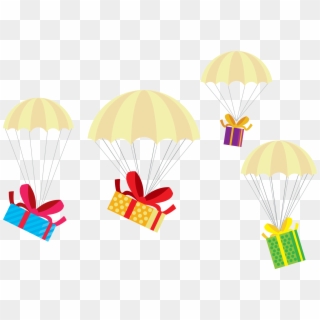 Christmas Gift Vector Ⓒ - Png Gift Box Hanging, Transparent Png