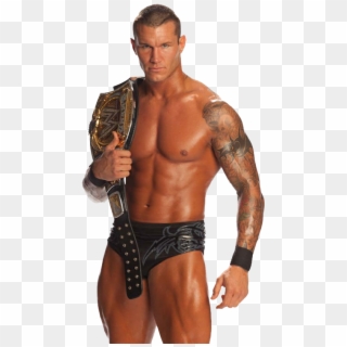 Randy Orton - Randy Orton Wwe Champion 2009, HD Png Download