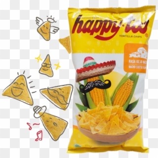 Get The Happiness - Happy Tos Tortilla Chips, HD Png Download