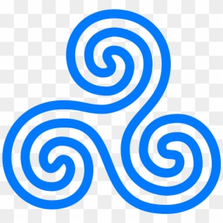 Triskelion Symbol Celts Celtic Knot Bdsm Emblem - Njord Norse God Symbol, HD Png Download