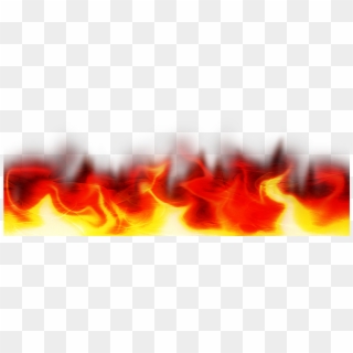 Flames Png Transparent - Flame Border No Background, Png Download