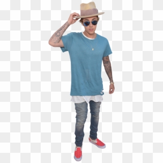 Justin Bieber Png Image - Fedora, Transparent Png