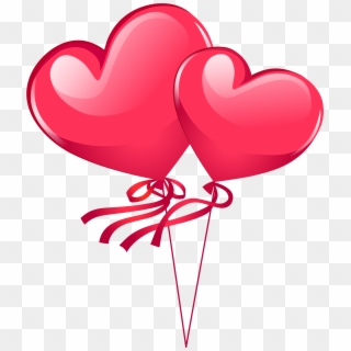 Heart Balloons Png Image Pngpix - Pink Heart Balloons Png, Transparent Png