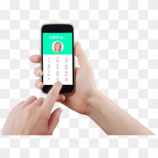 Phone In Hand Png Image - Cell Phone Calling Png, Transparent Png