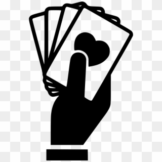Hand Holding Playing Cards Comments - Hand Of Cards Png, Transparent Png