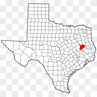 Texas Outline Png - Coke County Texas Map, Transparent Png
