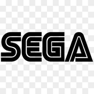 Sega Logo Font By Unknown - Sega Logo Black Transparent, HD Png Download