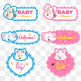 Free Png Download Baby Shower Png Images Background - Transparent Cute Baby Vector, Png Download
