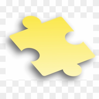 This Free Icons Png Design Of Puzzle Piece Yellow, Transparent Png