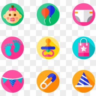 Baby Shower - Baby Shower Icon Png, Transparent Png