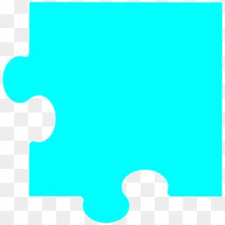 Turquoise Png Puzzle Piece, Transparent Png