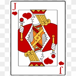 Playing Cards Clip Art Playing Cards Free Jack Of Hearts - Jack Of Hearts Png, Transparent Png