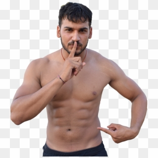Abs Png - Love Handles Male Body, Transparent Png