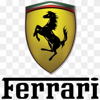 Download Ferrari Logo Txt Transparent Png - Logo Ferrari, Png Download