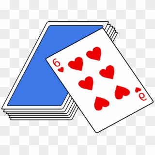 Contract Bridge Hearts Playing Card Card Game Cassino - Pack Of Cards Cartoon, HD Png Download