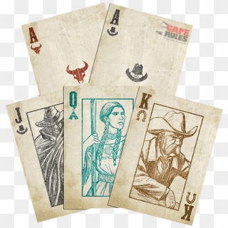 Western Playing Cards, HD Png Download