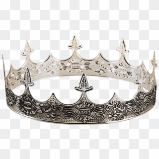 00 Silver Medieval Crown - Medieval Crown Png, Transparent Png