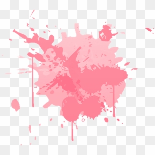 Pink Paint Splatter Png, Transparent Png
