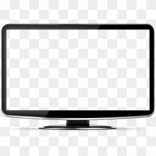 Monitor Transparent Lcd Png Image - Tv Png, Png Download