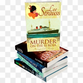 Book Stack - Murder On The Ss Rosa: A Cozy Historical Mystery, HD Png Download